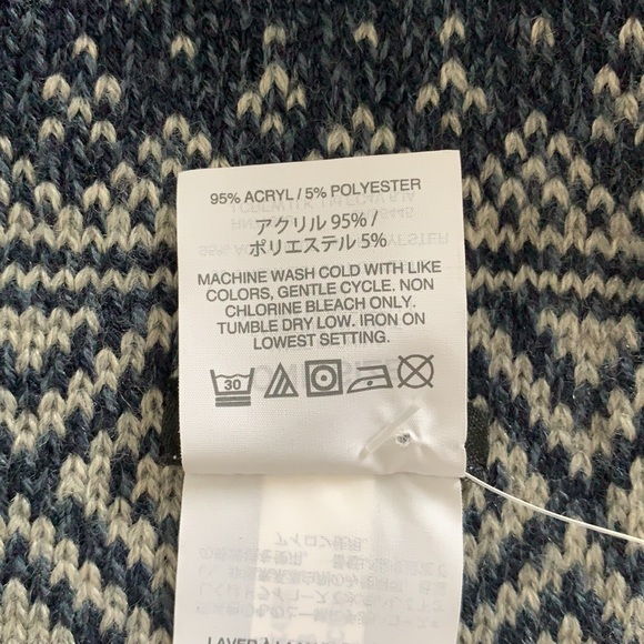 NWT Men’s J. Crew Winter Scarf - Picture 5 of 5